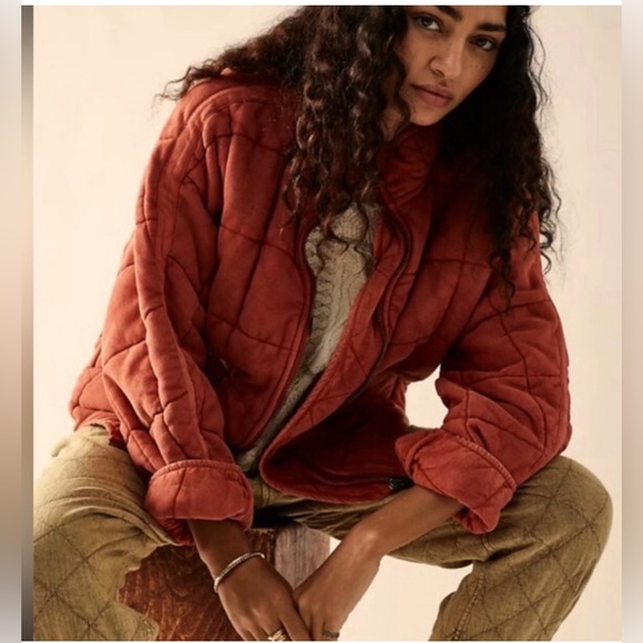 Free People *NWT* Dolman Quilted Jacket: Large - Picture 1 of 12